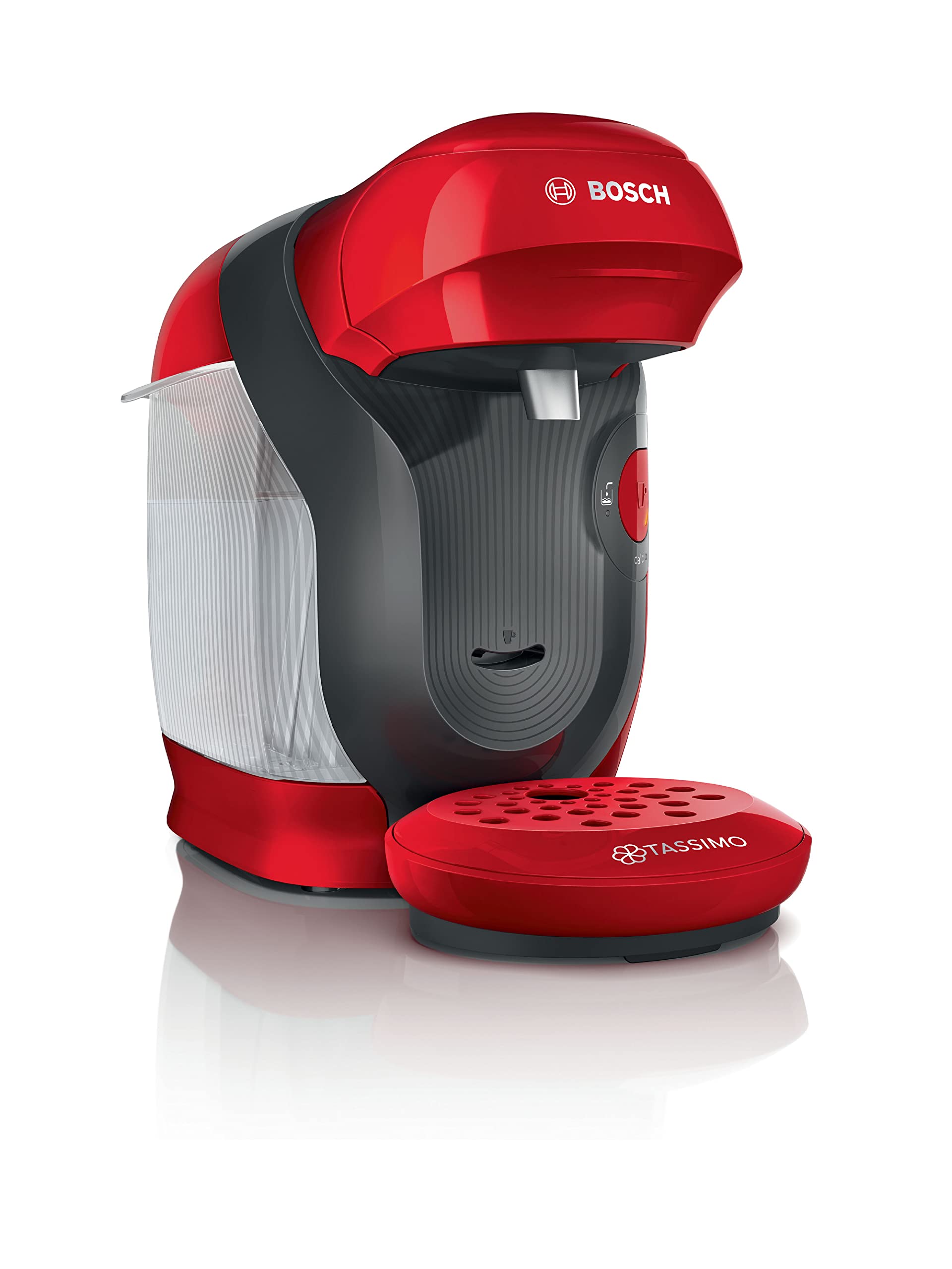 Elario Machine à Café Tassimo Style, OneTouch, TAS1103, Rouge