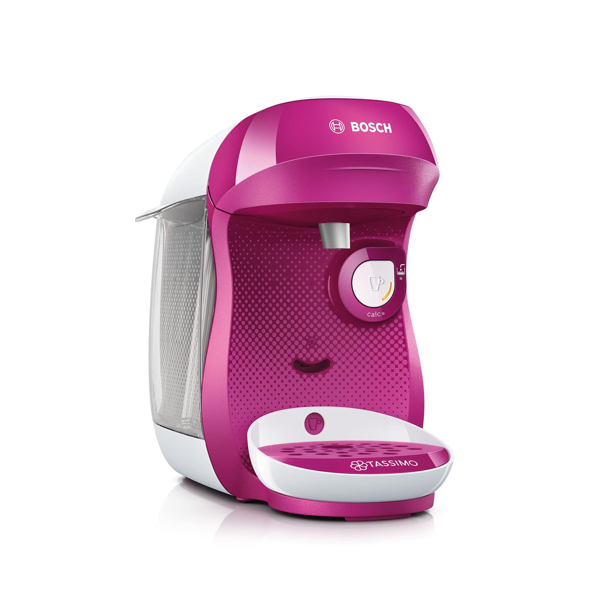 Elario Machine à Café Tassimo Happy, tas1001, OneTouch, violet & blanc